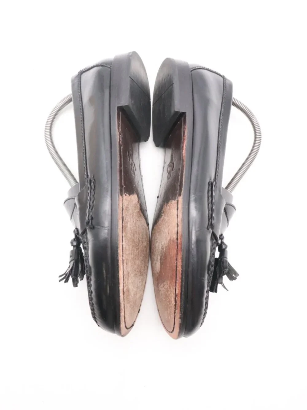 Cole Haan Pinch Men's Size 8.5 D Tassel Black Leather Loafers Slip On 03506